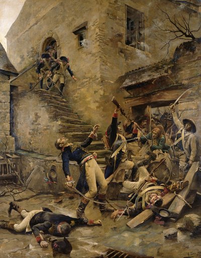 Muerte del General Beaupuy, 1888 de Alexandre Bloch